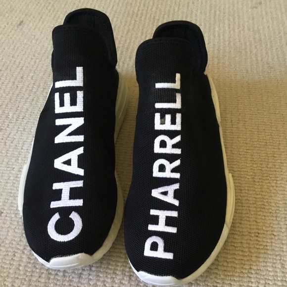 adidas Other - Pharrell x Channel adidas Black and White Athletic Shoe